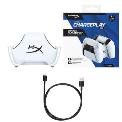 HyperX Зарядна станція HyperX ChargePlay Duo для Playstation 5 HyperX Зарядна станція HyperX ChargePlay Duo для Playstation 5