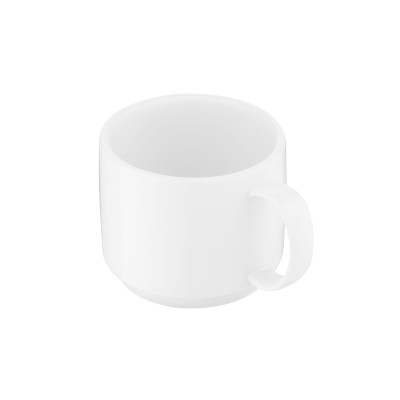 Чашка ARDESTO Prato, 200мл, порцеляна, білий