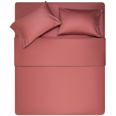 Простирадло ARDESTO Mix&Match, 180х240см, 100% бавовна, сатин, коричневий світлий