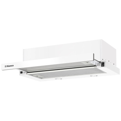Витяжка Hansa телескопічна, 60см, 389м3ч, білий