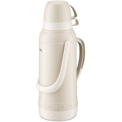 ARDESTO Термос Gemini Gourmet 2000 мл, пластик, стеклянная колба, бежевый AR2620BGG