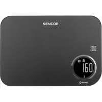 Ваги Sencor кухонні, 5кг, підключення до смартфону, AAAx2 , пластик, чорний Ваги Sencor кухонні, 5кг, підключення до смартфону, AAAx2 , пластик, чорний