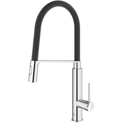 Змішувач для кухні Grohe Concetto, довж.виливу - 235мм, поворотний/гнучкий, 1важіль, хром Змішувач для кухні Grohe Concetto, довж.виливу - 235мм, поворотний/гнучкий, 1важіль, хром