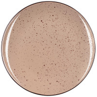 Тарілка обідня ARDESTO Emilia, 27.5см, кераміка, коричневий
