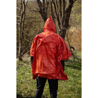 Дощовик Neo Tools, поліпропілен, водонепроникний, з системою енергозбереження, помаранчевий