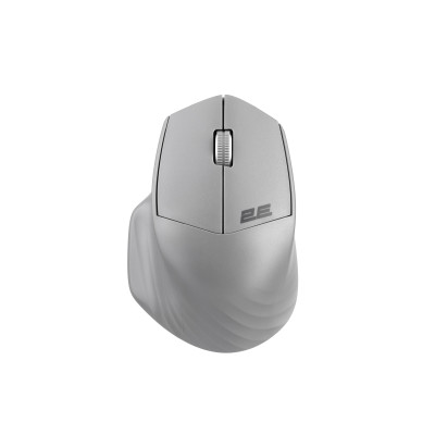 Миша 2E MF280 Silent, WL/BT, сірий