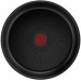Набір посуду Tefal Ingenio Daily Chef, змінна ручка, 8предметів, алюміній, бакеліт, силікон, скло, чорний (L7629242)