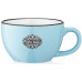 ARDESTO Чашка Floerino, 480 мл, блакитна, кераміка