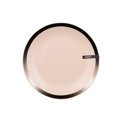 ARDESTO Тарілка обідня Liguria, 26 см, Cream, кераміка