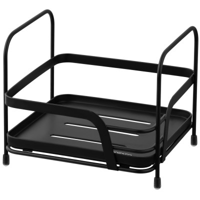 Полиця ARDESTO Vigor 1-ярусна 16х15.5х13.5см, метал, поліпропілен, чорний Полиця ARDESTO Vigor 1-ярусна 16х15.5х13.5см, метал, поліпропілен, чорний