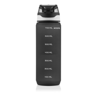 Пляшка для води ARDESTO Matte 800мл, пластик, чорний Пляшка для води ARDESTO Matte 800мл, пластик, чорний