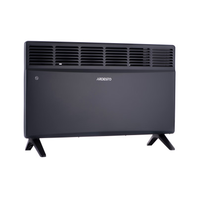 Конвектор электрический ARDESTO СН-2000ECA, 2000 Вт, 20 м2, закрытый нагревательный элемент, LED-дисплей, IP24, электронное управление, недельный программист, антрацит матовый Конвектор электрический ARDESTO СН-2000ECA, 2000 Вт, 20 м2, закрытый нагревательный элемент, LED-дисплей, IP24, электронное управление, недельный программист, антрацит матовый