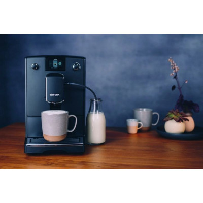 Nivona Кофемашина CafeRomatica, 2,2л, зерно+молотый, автомат.капуч, авторецептов -5, черный