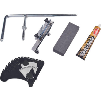 Верстат вологого заточування Einhell TC-WG 200 125Вт диск 200х32мм шкіряний диск 180х30мм 110об/хв 7.33кг