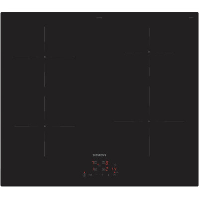 Варильна поверхня Siemens індукційна, 60см, чорний Варильна поверхня Siemens індукційна, 60см, чорний