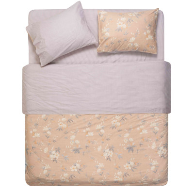 КПБ 2,0сп ARDESTO Gloria, підковдра 200х220см, простирадло 230х240см, наволочки (2) 50х70см, 100% бавовна, сатин, магнолія, смужки КПБ 2,0сп ARDESTO Gloria, підковдра 200х220см, простирадло 230х240см, наволочки (2) 50х70см, 100% бавовна, сатин, магнолія, смужки