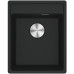 Мийка кухонна Franke Maris, фраграніт, прямокутник, без крила, 410х510х200мм, чаша - 1, врізна, MRG 610-37 TL, чорний матовий