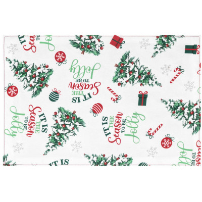 Серветка серв. ARDESTO Christmas Tree 30х45см, 100% поліестер, зелений