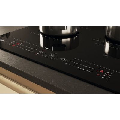 Варильна поверхня Whirlpool індукційна, 60см, розширена зона, чорний Варильна поверхня Whirlpool індукційна, 60см, розширена зона, чорний