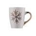 Чашка ARDESTO Snowflake, 320мл, кераміка, в асортименті