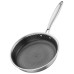 Сковорода Ardesto Black Mars Avior, 24см, нержавеющая сталь Triply (AR0720BS)
