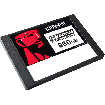 Накопичувач SSD 960GB Kingston SSD DC600M 2.5" SATAIII 3D TLC (SEDC600M/960G)