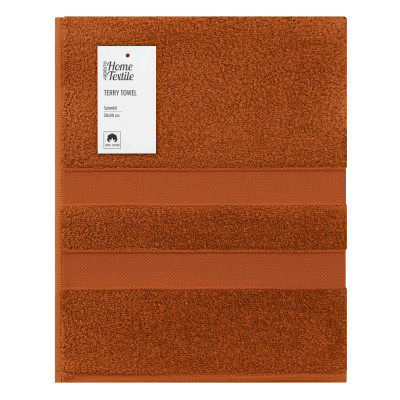 Рушник махровий ARDESTO Splendid 50х90см, 100% бавовна, теракотовий