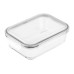 Контейнер для зберігання харчових продуктів ARDESTO Gemini 1.5л, боросилікатне скло, пластик, прямокутний, прозорий