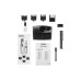Тример WAHL Mustache & Beard, для бороди і вусів, ААx3, роторний мотор, насадок-4, тример для носа, підставка, сталь, сірий