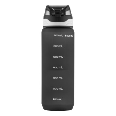Пляшка для води ARDESTO Matte 800мл, пластик, чорний Пляшка для води ARDESTO Matte 800мл, пластик, чорний