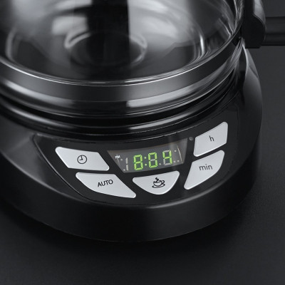 Кофеварка Russell Hobbs капельная Textures Plus 1.25л, молотый черный