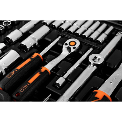 Neo Tools Набір інструментів, Набір торцевих головок, 110шт, 1/2 Neo Tools Набір інструментів, Набір торцевих головок, 110шт, 1/2