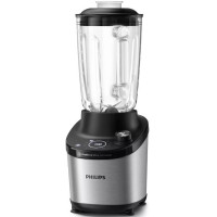 Блендер PHILIPS стаціонарний 1500Вт, чаша-2000мл, скло, чорний Блендер PHILIPS стаціонарний 1500Вт, чаша-2000мл, скло, чорний