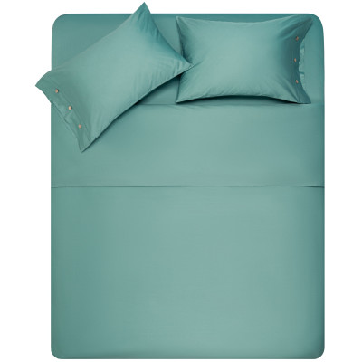 КПБ 2.0сп ARDESTO Mix&Match, підковдра 200х220см, простирадло 240x260см, наволочки (2) 50х70см, 100% бавовна, сатин, зелений