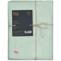 Скатертина ARDESTO Oliver, 120х136см, 100% бавовна, аквамарин