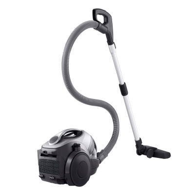 LG Пилосос контейнерний, 650Вт, конт пил -1.2л, HEPA, компресор, срібний LG Пилосос контейнерний, 650Вт, конт пил -1.2л, HEPA, компресор, срібний