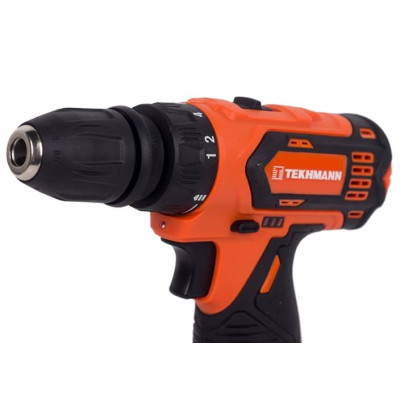 Шурупокрут-дриль акумуляторний Tekhmann TCD-12 QC Li v2.0 12В 2х2А·год 28Нм 0-400·1500об/хв 1кг кейс Шурупокрут-дриль акумуляторний Tekhmann TCD-12 QC Li v2.0 12В 2х2А·год 28Нм 0-400·1500об/хв 1кг кейс
