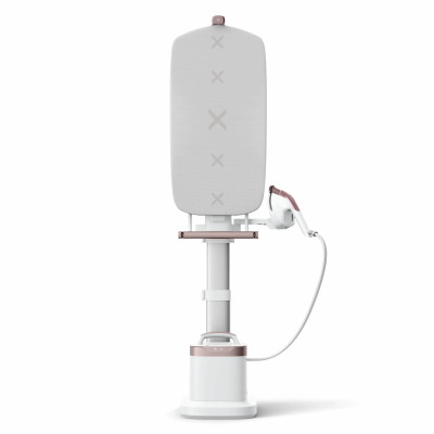 Прасувальна система Tefal IXEO Vision, 2200Вт, 1200мл, паровий удар -200гр, верт. відпарювання, керам. підошва, білий