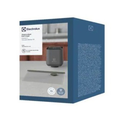 Вакууматор Electrolux для багаторазових пакетів і контейнерів, 4Вт, механічне керування, +10 пакетів, пластик, сірий EVSK1 Вакууматор Electrolux для багаторазових пакетів і контейнерів, 4Вт, механічне керування, +10 пакетів, пластик, сірий EVSK1