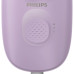 Епілятор Philips Series 2000 дисковий, від мережі, сух., насадок-3, з підсвіткою, фіолетовий Епілятор Philips Series 2000 дисковий, від мережі, сух., насадок-3, з підсвіткою, фіолетовий