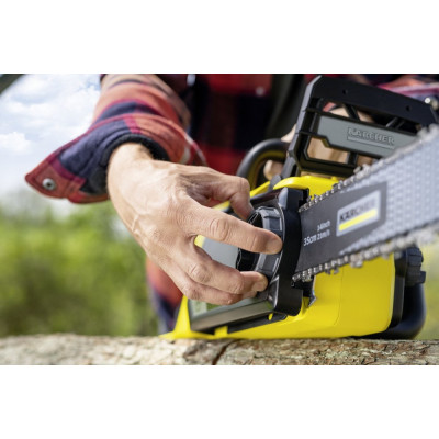 Пила цепная аккумуляторная Karcher CNS 18-30 Battery 18В акб 2х5А-ч шина 30см быстрозарядное ЗУ 3.2кг (9.611-915.0)