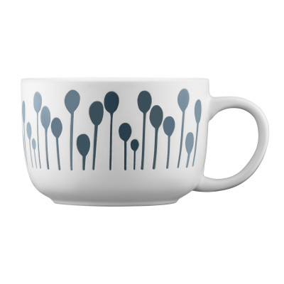 Чашка ARDESTO Piera, 450мл, керамика, белый