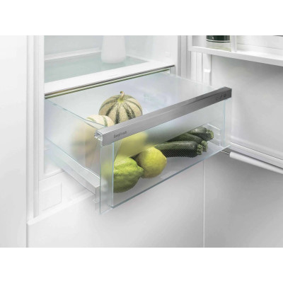 Холодильник Liebherr вбудований з нижн. мороз., 193.8x55.9х54.6, холод.відд.-215л, мороз.відд.-70л, 2дв., D, NF, диспл внутр., білий