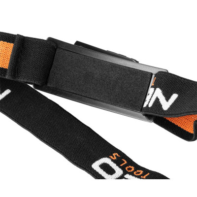 Ліхтар налобний акумуляторний Neo Tools, 500мА·год, 180лм, 3Вт, датчик руху, рухома конструкція на 360°, червоне світло, 50г, IPX4 Ліхтар налобний акумуляторний Neo Tools, 500мА·год, 180лм, 3Вт, датчик руху, рухома конструкція на 360°, червоне світло, 50г, IPX4