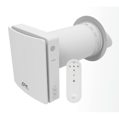 Рекуператор Cooper&Hunter Easy Vent 60м3/г Wi-Fi датчик СО2 Wi-Fi білий Рекуператор Cooper&Hunter Easy Vent 60м3/г Wi-Fi датчик СО2 Wi-Fi білий