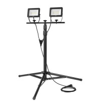 Neo Tools Прожектор, 220В, 5400лм, 2х30Вт, кабель 3м з вилкою, на штативі 1.8м, алюміній, IP65