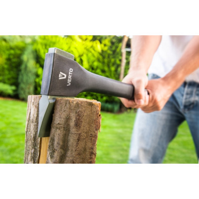 Verto Топор  620 г, обух 410 г, рукоятка из стекловолокна, 14