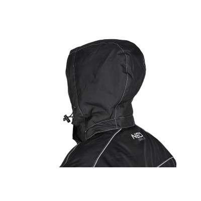 Куртка робоча Neo Tools Oxford Warm, зимова, утеплена, водостійка, світловідбивні елементи, S(48), чорний