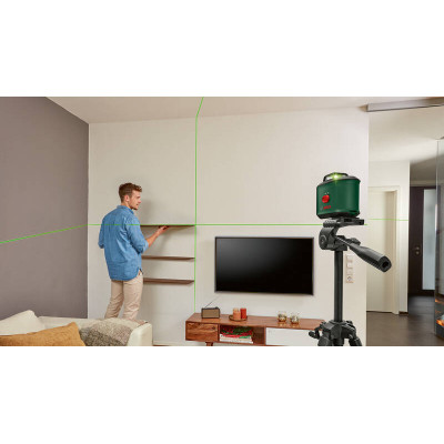 Нiвелiр лазерний Bosch до 24м ±0.4мм/м зелений промінь штатив та чохол 0.560кг Нiвелiр лазерний Bosch до 24м ±0.4мм/м зелений промінь штатив та чохол 0.560кг