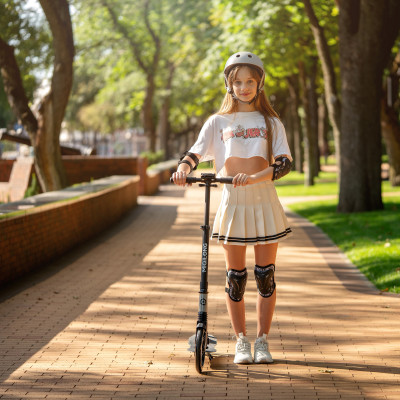 Самокат Miqilong Beagle сірий